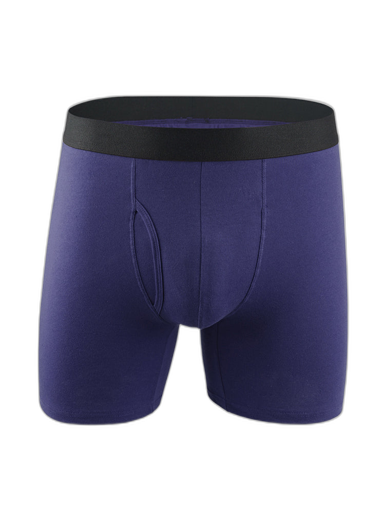 Multi-pack Men's Prevent Thighs Chafing Boxer Briefs