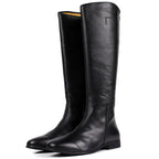Long cowhide male Martin boots
