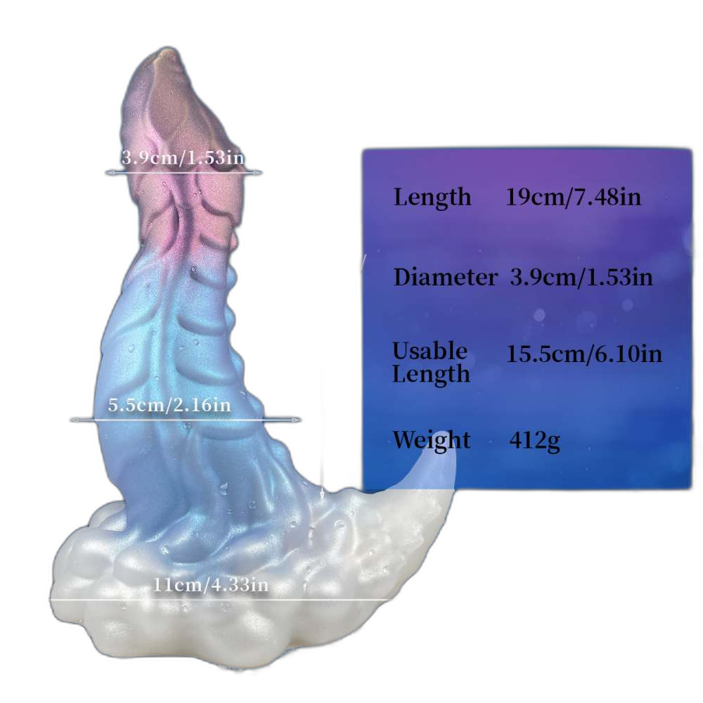 Psyduck - 7.5 Inch Fantasy Dragon Dildo