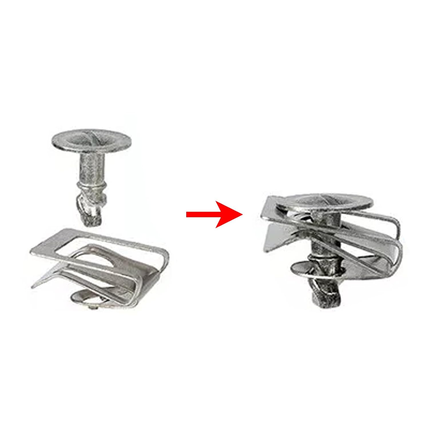 VAG Engine Undertray Fastener Kit - Turn Screws & Speed Nuts for Splash Shield 8D0805960