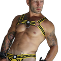 Breedwell Daddys Favourite Bulldog Harness Yellow
