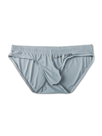 3 Packs of Men's Ice Silk Seamless Convex Pouch Briefs