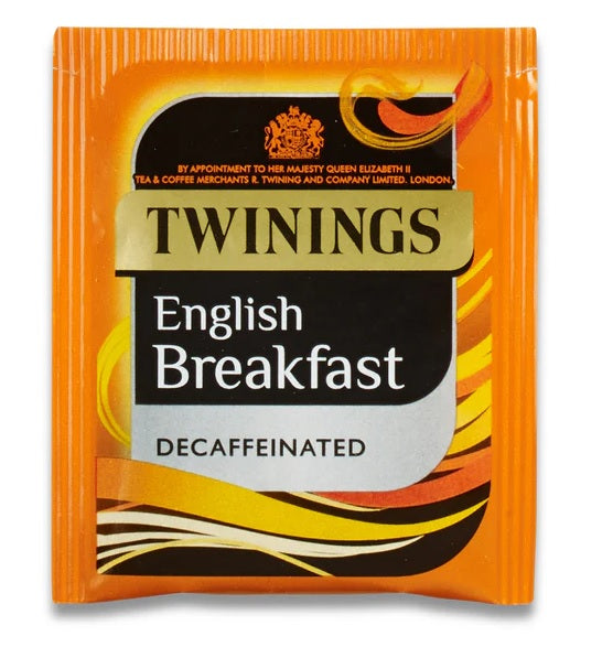Twinings English Breakfast Decaffeinated Individually Enveloped Tea Bags