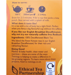 Twinings English Breakfast Decaffeinated Individually Enveloped Tea Bags