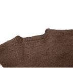 XINGX Loose Sweater Autumn Long Sleeve Round Neck Couple Knitted Top