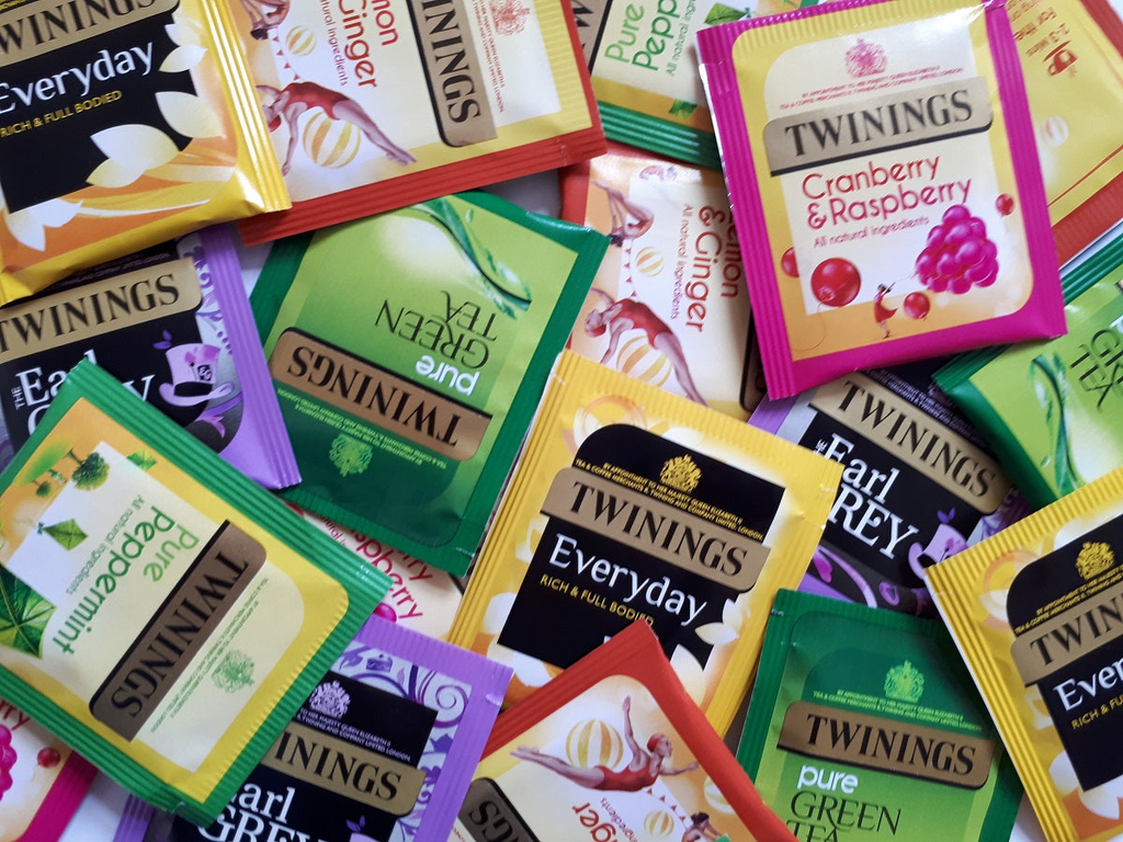 50x Twinings Individually Wrapped Tea Envelopes Most Popular Assorted Flavours