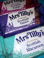 MR TILLY'S SCOTTISH FUDGE, MACAROON & TABLET90g each