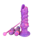 Firefly - 8 Inch Ovipositor Dildo - Glow In The Dark Alien Dildo - Egg Laying Kink