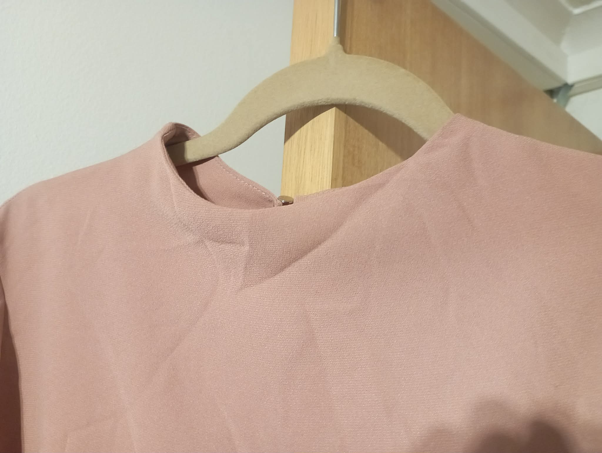 WOMEN'S River Island Peach Blouse (16UK)