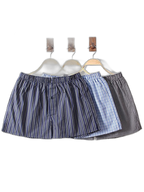 3 Pack Men's Cotton Loose Boxers