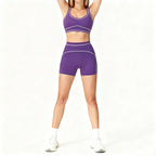 Yoga Shorts Outdoor Running And Fitness Outfit Set