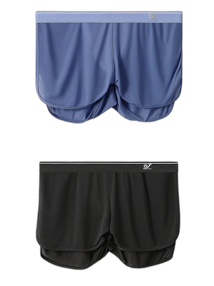 2 Pack Men’s Separate Support Pouch Boxers