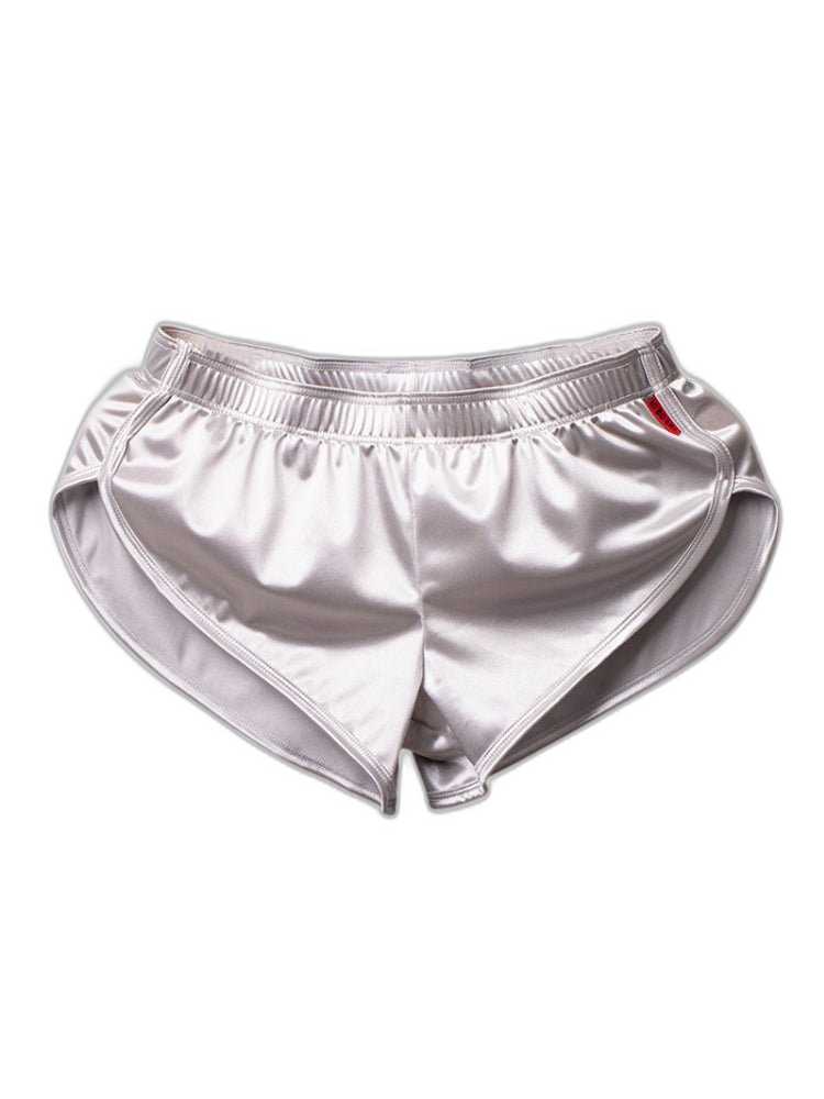 2 Pack Men's Home Loose-Fit Solid Color Seamless Smooth Boxers