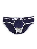 Men's Breathable Cotton Pouch Briefs with Fly