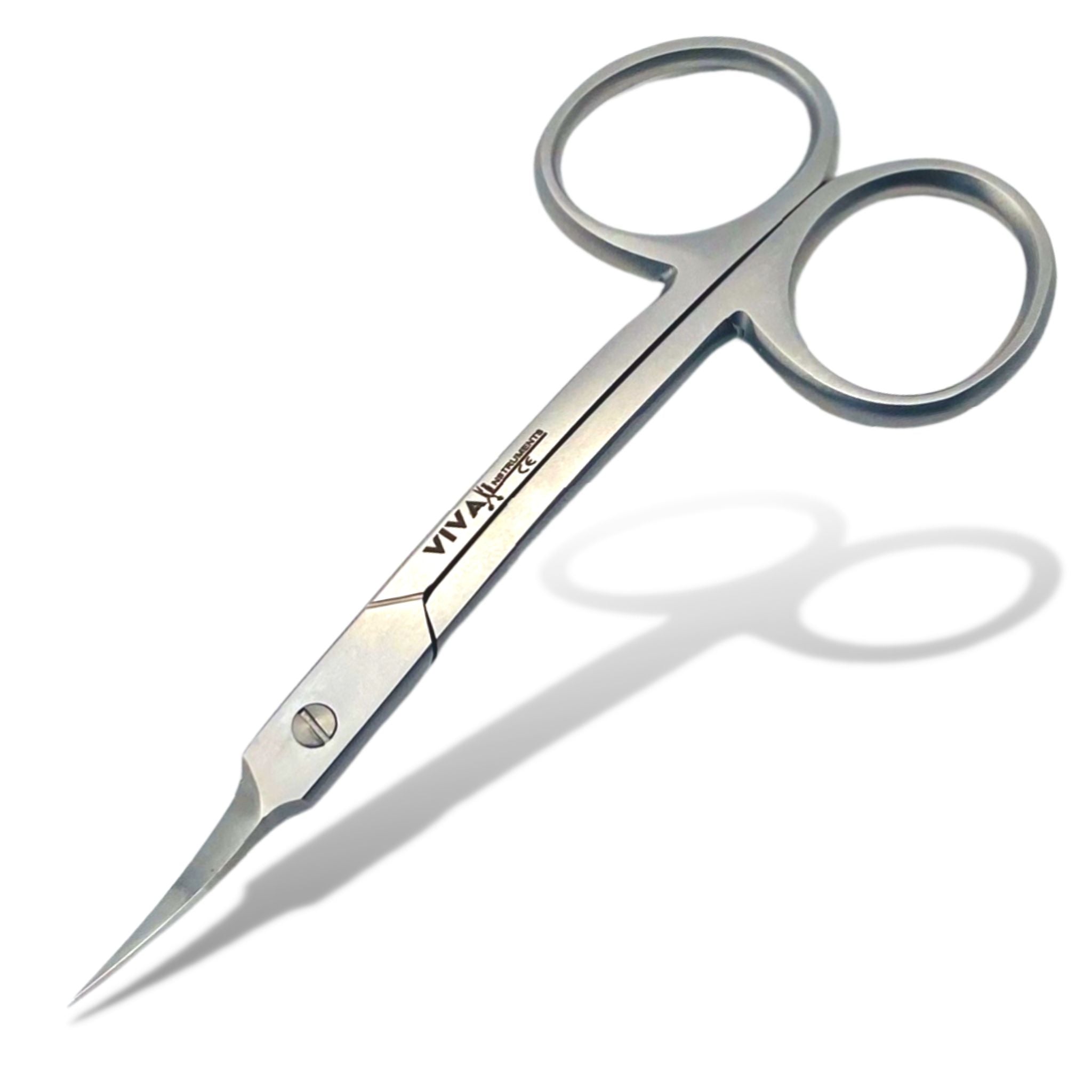 Cuticle Nail Scissors - 9.5cm Double Bent