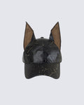 Punk Style Doberman Dog Ear Baseball Cap