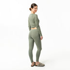 Organic Cotton Stretch Leggings: Womens