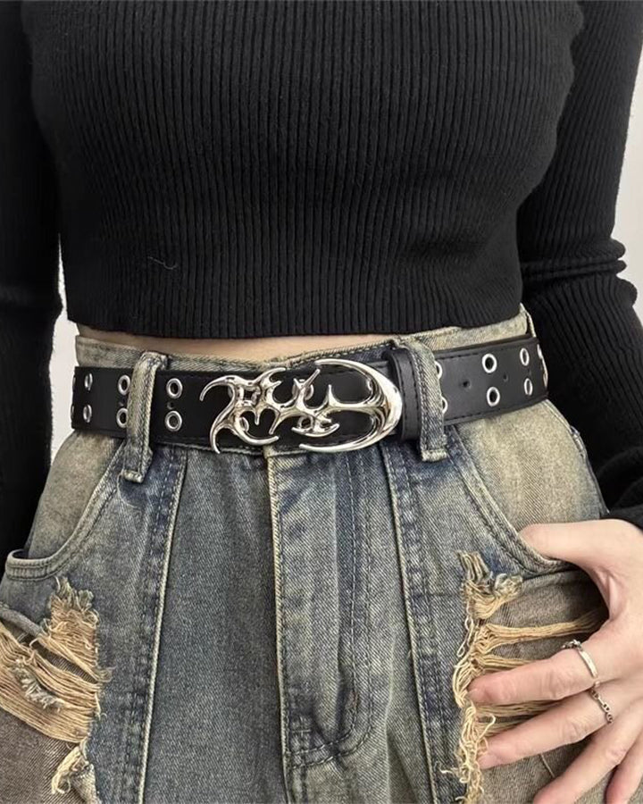 KIIKIO Punk Metal Belt
