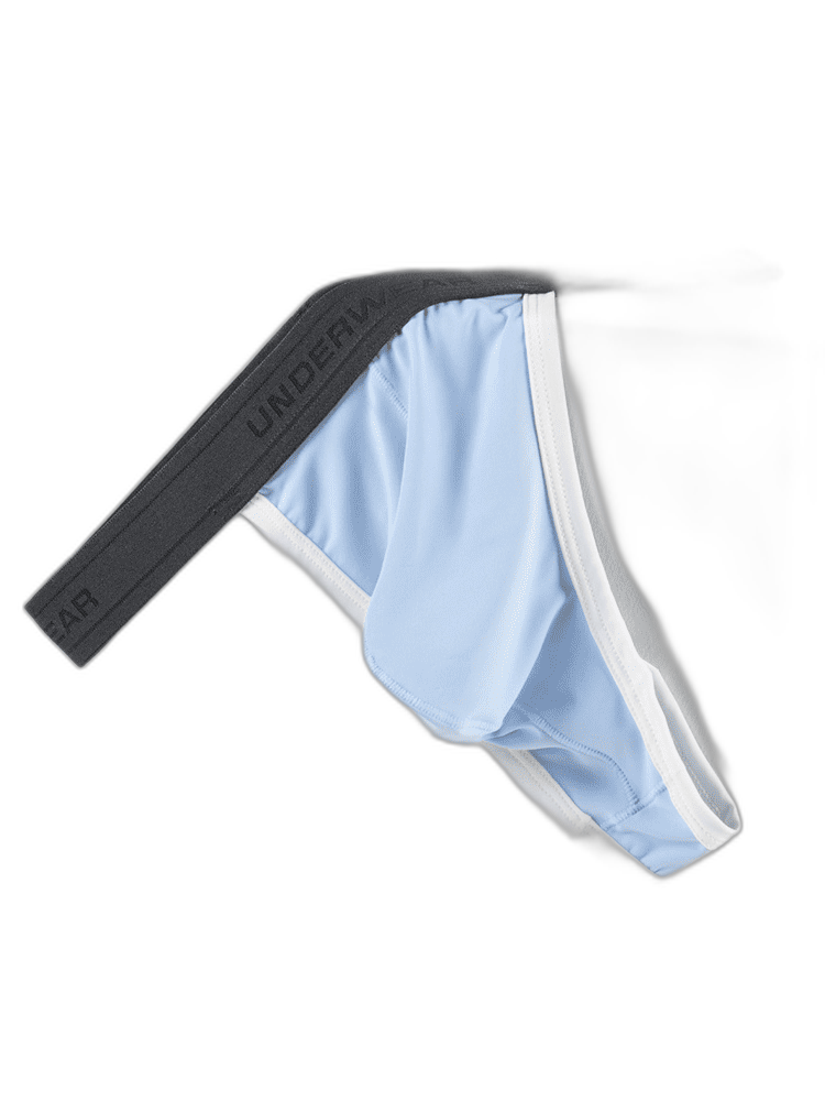 3 Pack Men's Contoured Pouch Ice Silk Thong