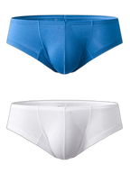 2 Pack Mens 3D Breathable Contour Pouch Boxershorts