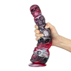 Skull - Silicone Anal Beads - Insertable Anal Plug - Anal Stimulation Sex Toy