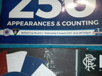 8 RANGERS FC MATCHDAY PROGRAMMES