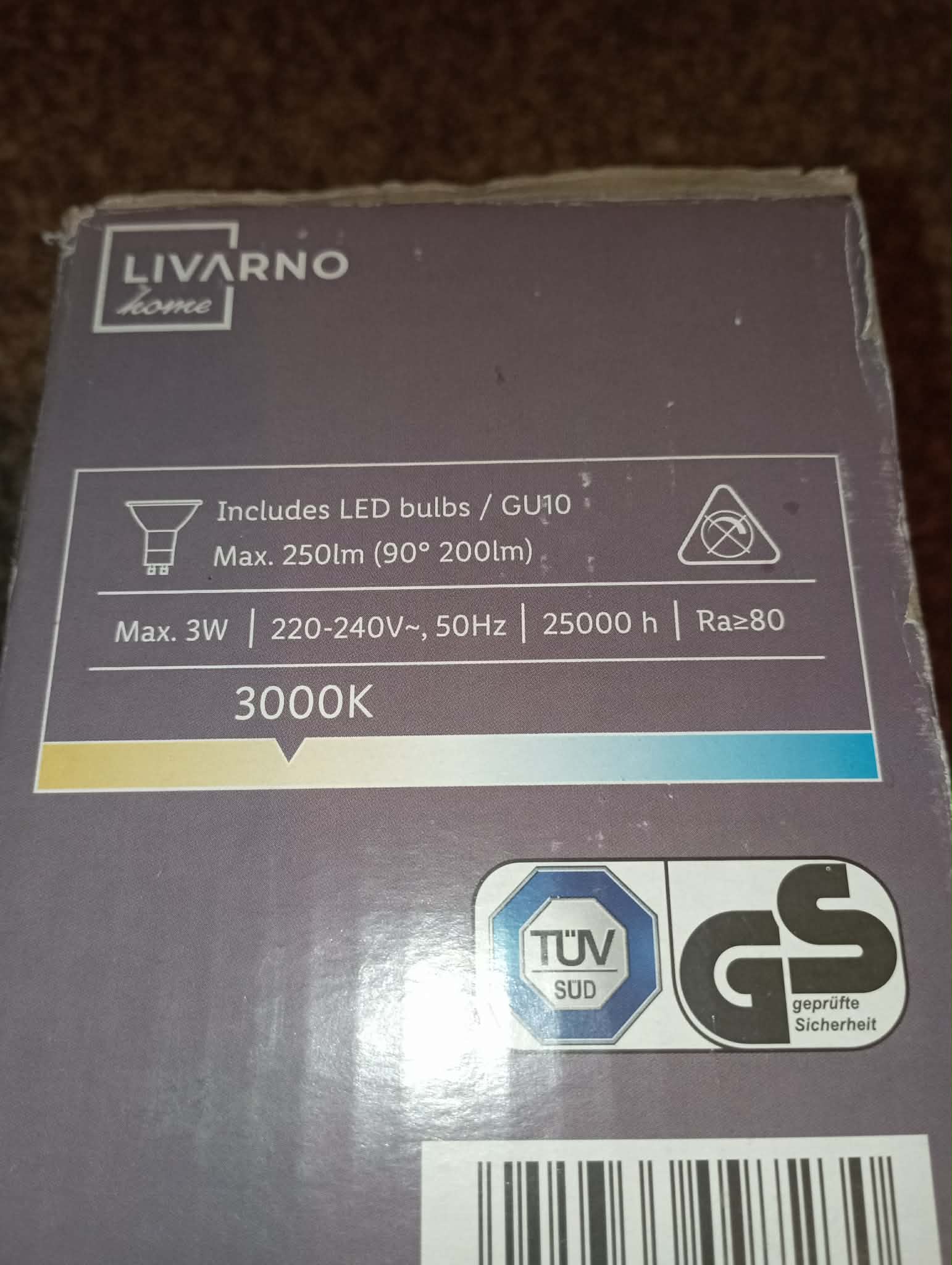 NEW LIVARNO LED spotlight