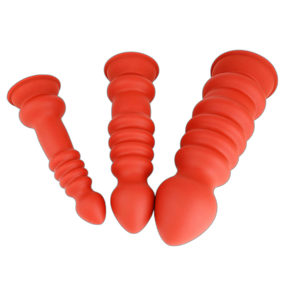 Pili – Ribbed Butt Plug – Dual Density Anal Expander
