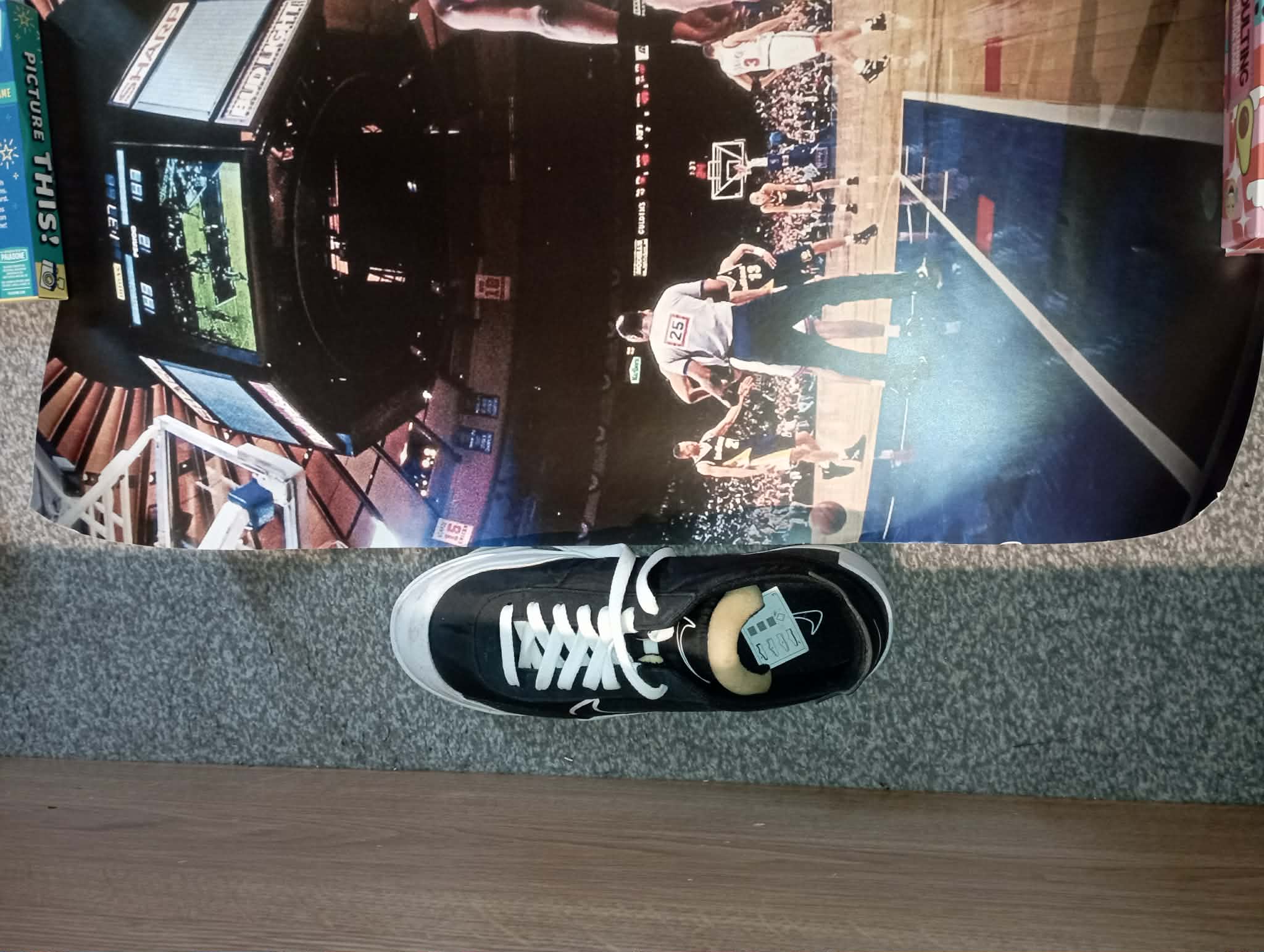 NEW : Large Basketball printed poster
