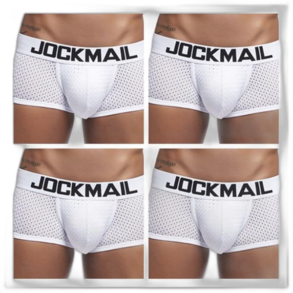 Jockmail Breathable Mesh Boxers (4 Pack)