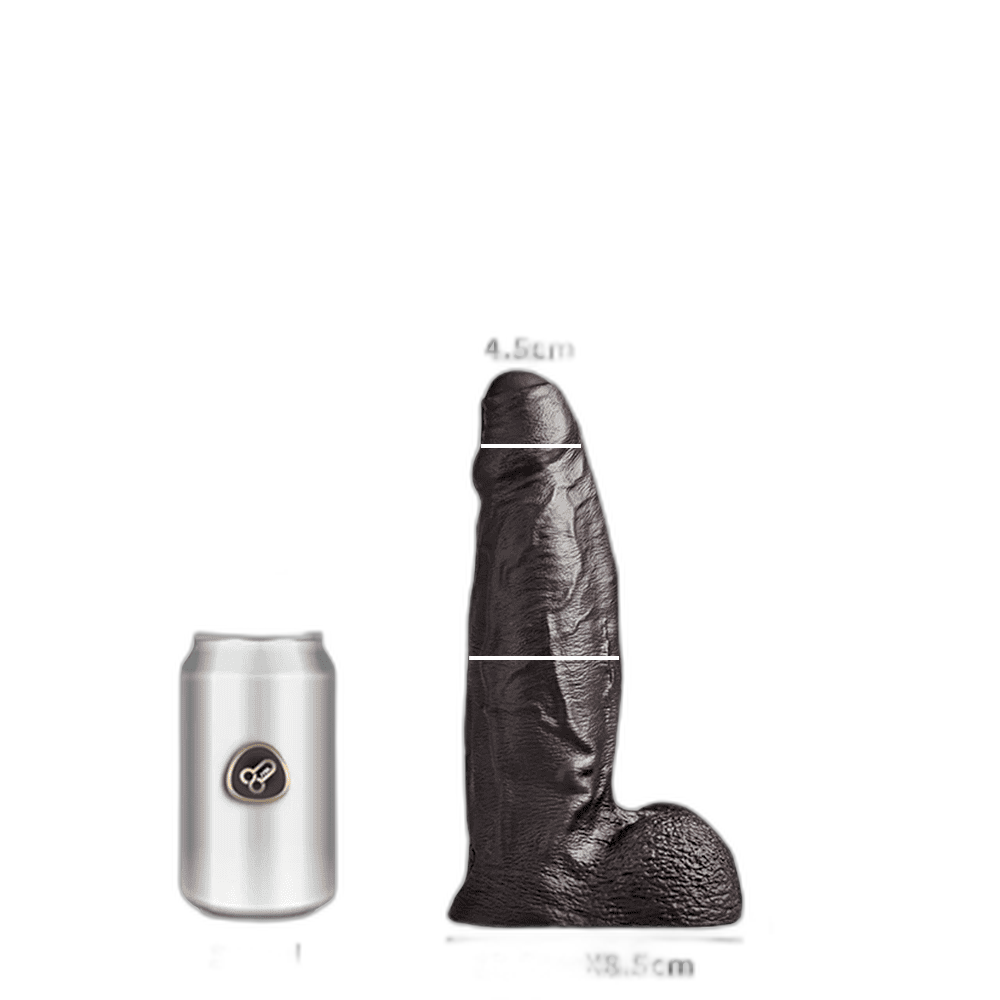 Strongman – Thick & Realistic Dildo - Powerful Suction Base - 5 Sizes