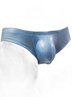 3 Pack Men's Sparkle Thongs in Solid Colors