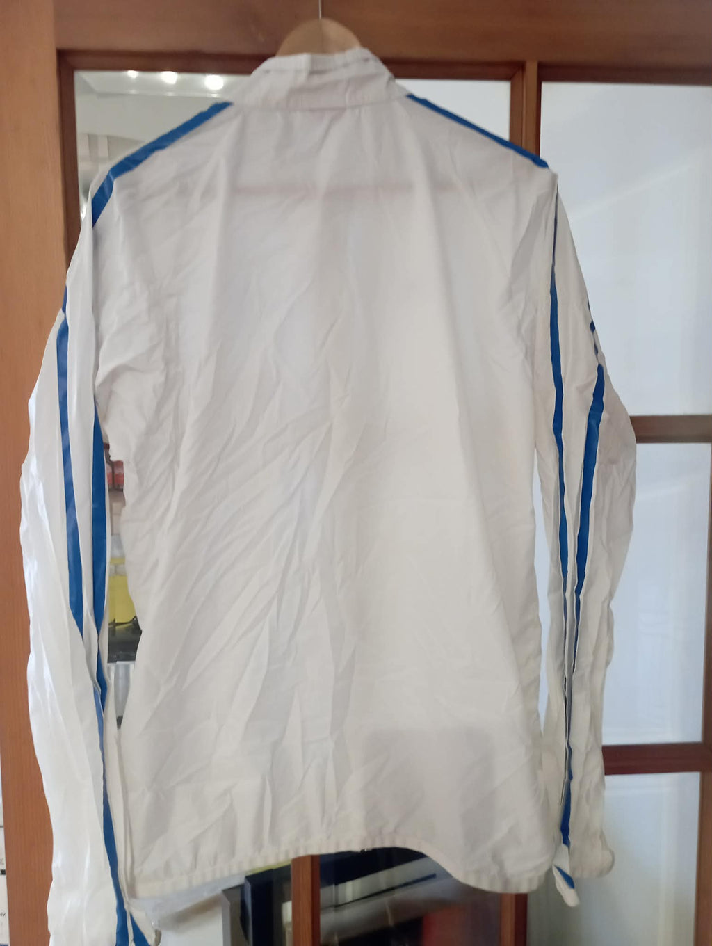 RANGERS FC PUMA 32RED WHITE ZIP SHELLSUIT TOP 2014/15 (M UK)