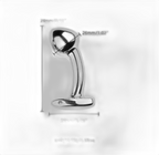 Metal Curved Butt Plug