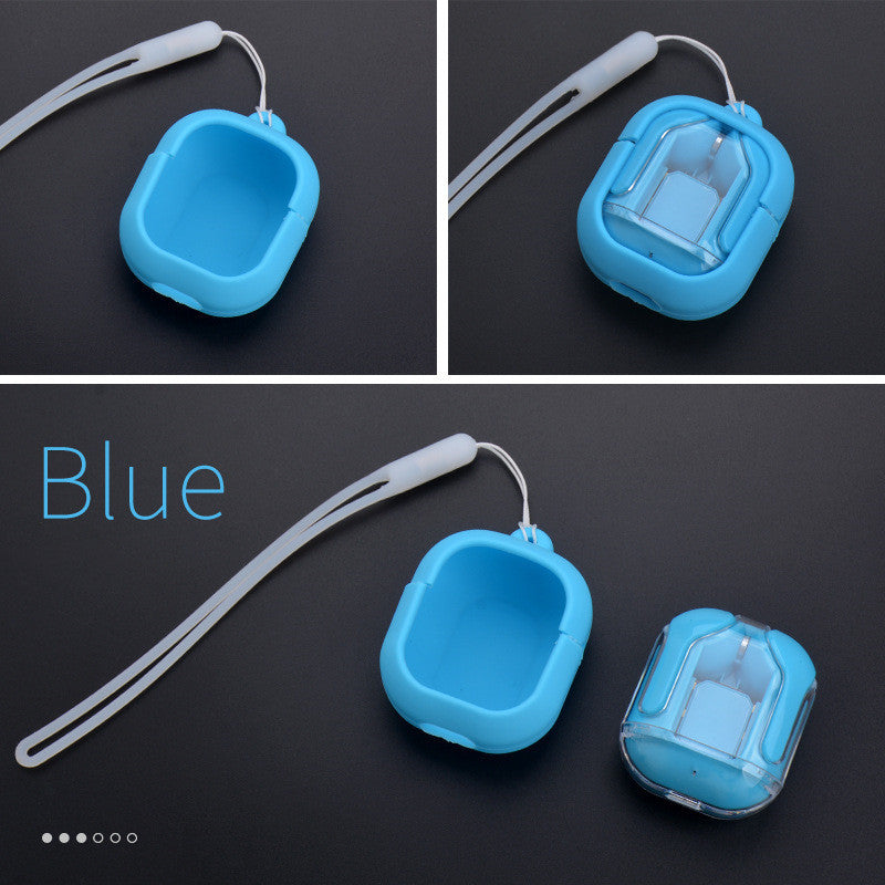 Premium Mini Transparent Wireless Earbuds - Bluetooth 5.3 ENC Noise Cancelling Headphones with Digital Display