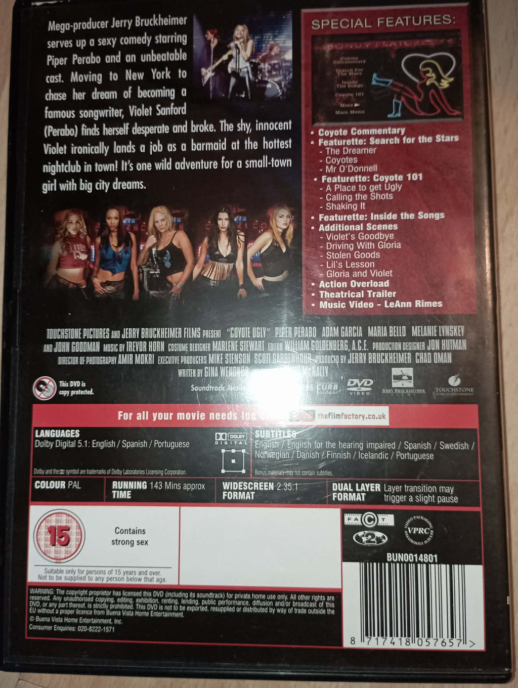 DVD : COYOTE UGLY