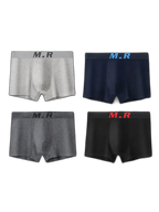 4 Pack Anti-Chafing High Elasticity Sports Boxer Briefs