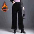 Women's Loose-fitting New Velvet-lined Casual Pants
