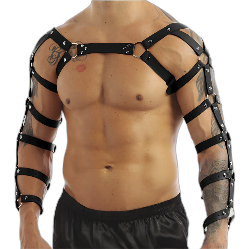 Gladiator Leather Muscle Harness