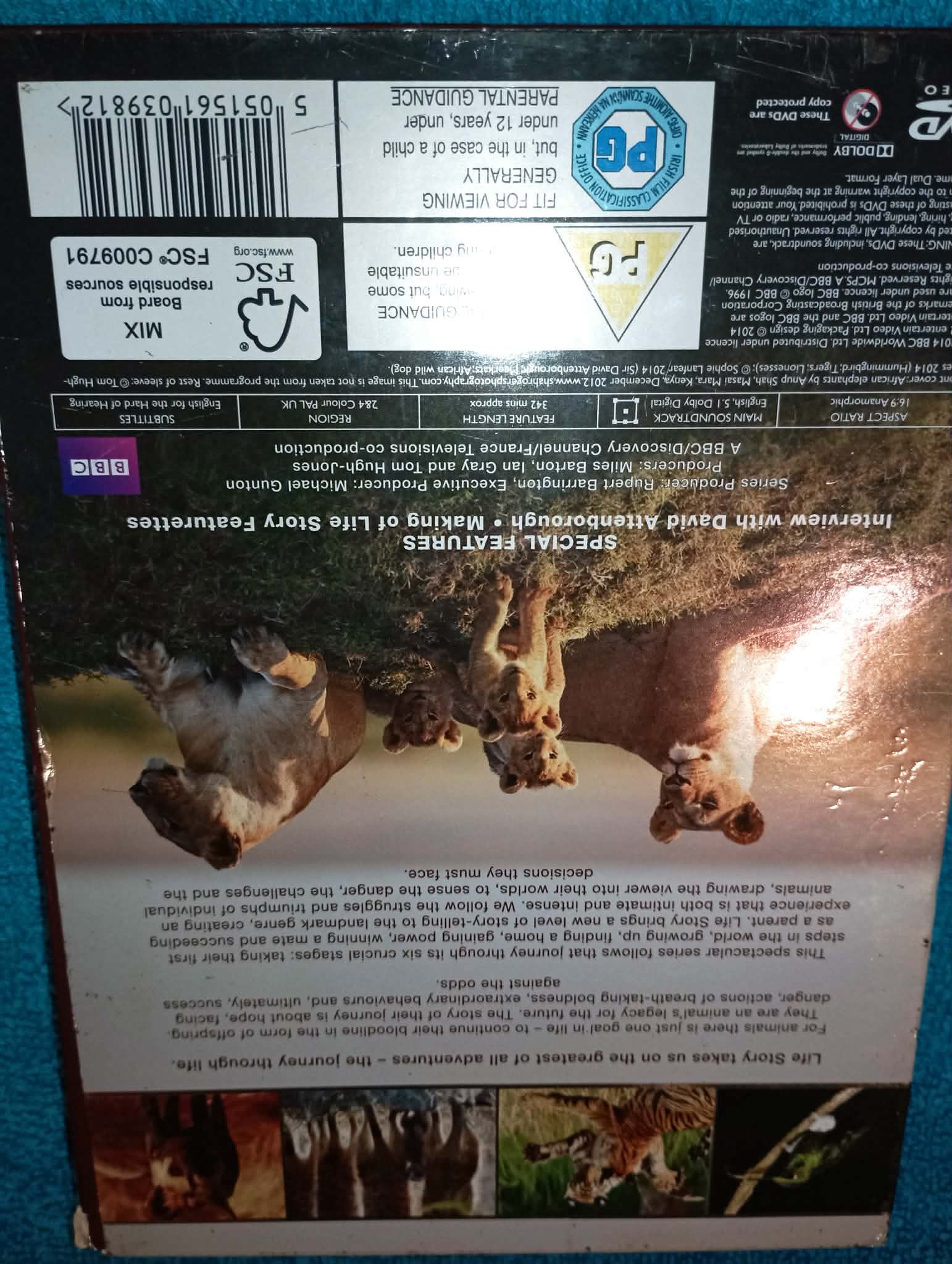 DVD : LIFE STORY by David Attenborough
