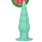 Christmas Tree Dildo - Silicone Butt Plug with Unique Layered Design - 3 Sizes