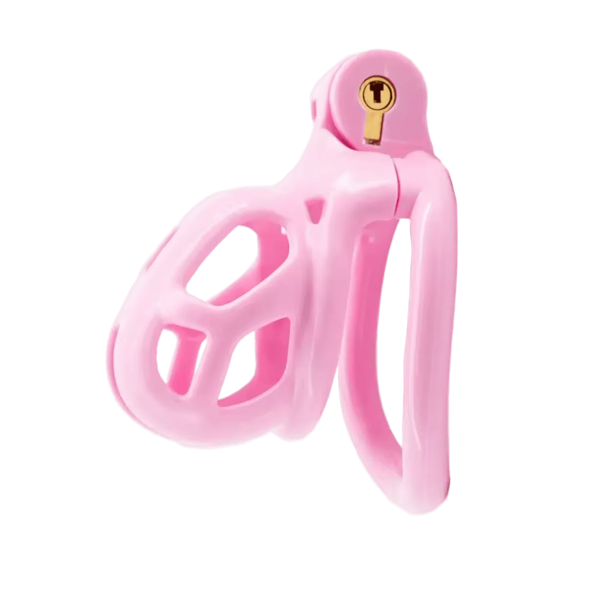 Chastity Cage Sissy Pink
