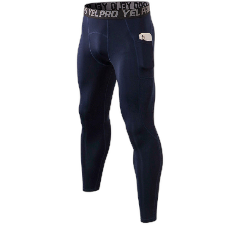 Mens Sports Thermal Leggings Compression Base Layer Tights