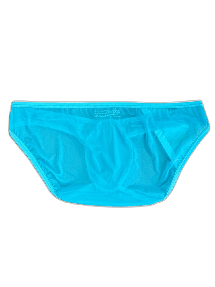 2 Pack Men's Ice Silk Breathable Sexy Low-Rise Anti-Odor Briefs