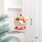Christmas Decorations Cartoon Elk Ornaments