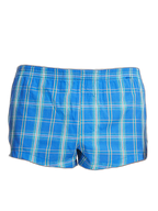 Men’s Vent Classic Plaid Cotton Boxers With Fly
