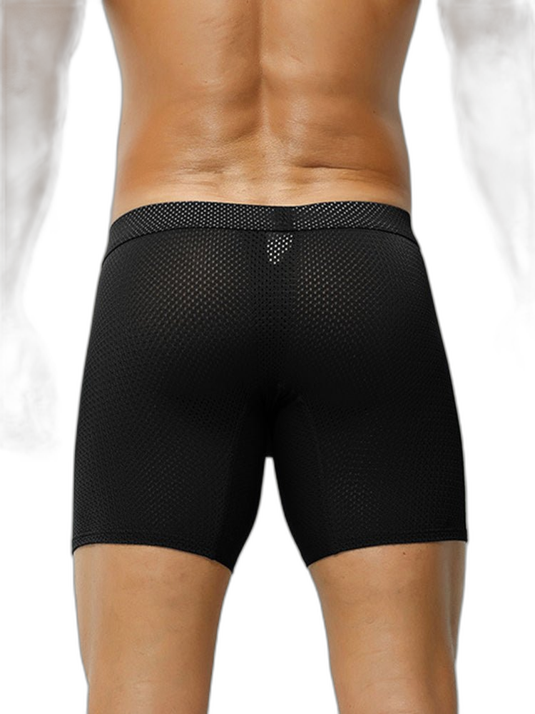 2 Pack Men's Sporty Cut Anti-Chafing Breathable Stretch Fit Midway Briefs
