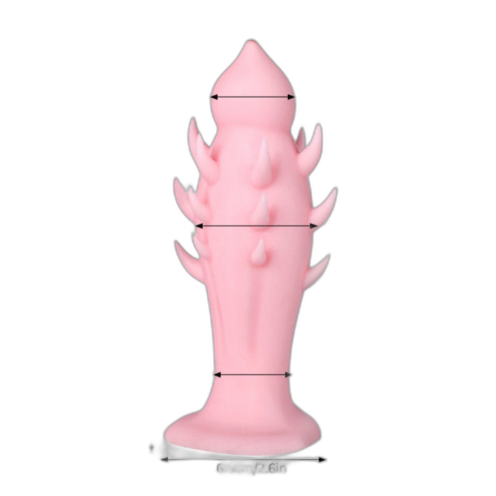 Cactus - Pink Dildo - Spiked Dildo - Female Sex Toys