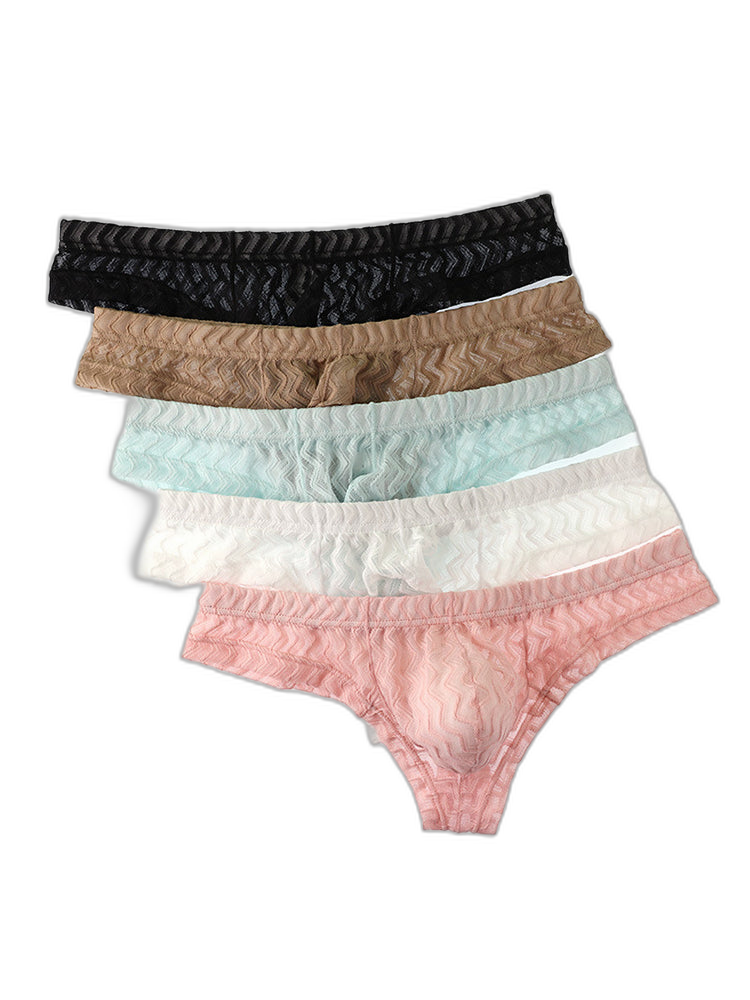 3-pack Men's Sexy Lace Thong
