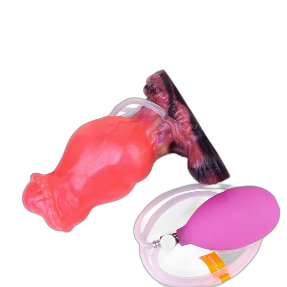 Griffin - 5.5 Inch Inflatable Squirting Small Dildo